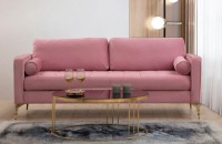 Canapea Trendy Roma Rose 90x70x215cm GTR003311 imaginea #1 — magazin online Desire.md