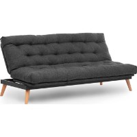 Canapea Trendy Saki Dark Grey 185x92x82cm GTR003104 imaginea #2 — magazin online Desire.md