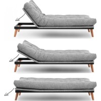 Canapea Trendy Saki Light Grey 185x92x82cm GTR003106 imaginea #4 — magazin online Desire.md