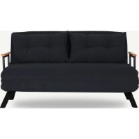 Canapea Trendy Sando Black 133x78x78cm GTR003010 imaginea #2 — magazin online Desire.md