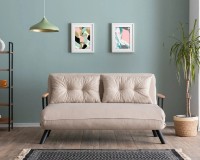 Canapea Trendy Sando Cream 133x78x78cm GTR003021 imaginea #8 — magazin online Desire.md