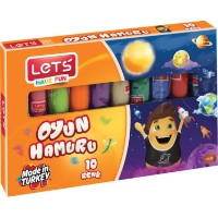 Plastilina Lets 10 Colors (L8110)