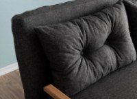 Canapea Trendy Sando Dark Grey 133x78x78cm GTR003013 imaginea #2 — magazin online Desire.md