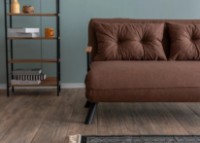 Canapea Trendy Sando Light Brown 133x78x78cm GTR003015 imaginea #2 — magazin online Desire.md