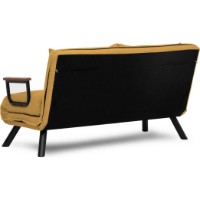 Canapea Trendy Sando Mustard 133x78x78cm GTR003017 imaginea #2 — magazin online Desire.md