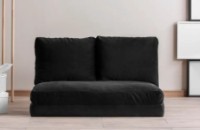 Canapea Trendy Taida Black 120x62x68cm GTR003022