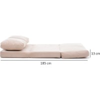 Canapea Trendy Taida Cream 120x62x68cm GTR003024 imaginea #6 — magazin online Desire.md