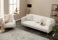 Canapea Trendy Simena Cream 210x95x80cm GTR003112 imaginea #2 — magazin online Desire.md