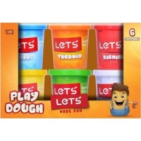 Plastilina Lets 6 Colors (L8450)