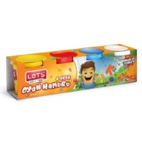 Пластилин Lets 4 Colors (L8440)