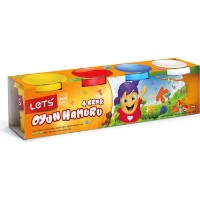 Пластилин Lets 4 Colors 150gr (L8340)