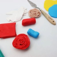 Argilă polimerică Mont Marte Pollymer Clay 400пк Scarlet Red (MMSP6404) imaginea #2 — magazin online Desire.md