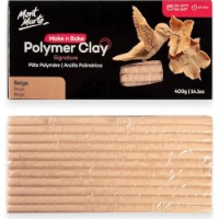 Argilă polimerică Mont Marte Polymer Clay 400gr Beige (MMSP6401) imaginea #3 — magazin online Desire.md