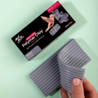 Argilă polimerică Mont Marte Polymer Clay 400gr Mid Grey (MMSP6412) imaginea #3 — magazin online Desire.md