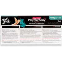 Argilă polimerica Mont Marte Polymer Clay 400gr Turcoaz (MMSP6407) imaginea #2 — magazin online Desire.md