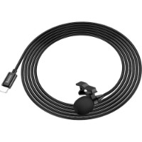 Microfon Hoco L14 Lightning Lavalier Black imaginea #4 — magazin online Desire.md