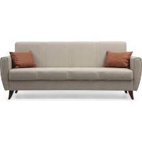 Canapea Trendy Zaden Beige 207x86x77cm GTR007518 imaginea #3 — magazin online Desire.md