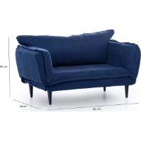 Canapea Trendy Vino GR125\01 Navy Blue 150x85x60cm GTR003030 imaginea #6 — magazin online Desire.md