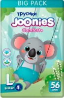 Scutece-chiloți Joonies Comfort+ L 9-14kg 56pcs (4678597480428) imaginea #1 — magazin online Desire.md