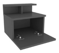 Noptieră Trendy Alice Anthracit 35x31.9x39.8cm GTR005890 imaginea #4 — magazin online Desire.md