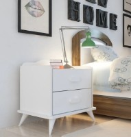 Noptieră Trendy Andaz White 60x59x42cm GTR005907 imaginea #2 — magazin online Desire.md