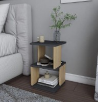 Noptieră Trendy Carter Anthracit/Oak 49.4x29.6x29.6cm GTR005887 imaginea #3 — magazin online Desire.md