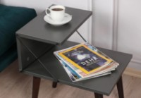 Noptieră Trendy Cruce Anthracit 50x55x40cm GTR001525 imaginea #2 — magazin online Desire.md