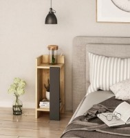 Noptieră Trendy Elos L Oak/Anthracit 25x60x27cm GTR001486