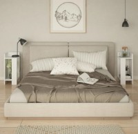 Noptieră Trendy Elos White 25x60x27cm GTR001492 2pcs