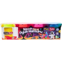 Пластилин Play Toys Neon Simli (4766)