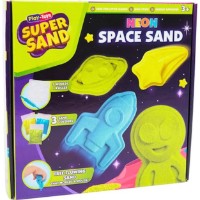 Кинетический песок Play Toys Neon Space Sand (2182) фото №2 — интернет-магазин Desire.md