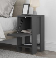 Noptieră Trendy Ema Anthracit 30x55x30cm GTR001505 imaginea #2 — magazin online Desire.md