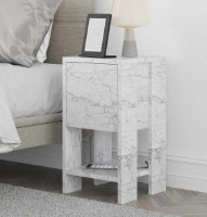 Noptieră Trendy Ema Carrara Marble 54.8x30x30cm GTR005881