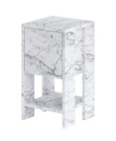 Noptieră Trendy Ema Carrara Marble 54.8x30x30cm GTR005881 imaginea #3 — magazin online Desire.md