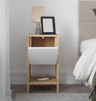 Noptieră Trendy Ema Sapphire Oak/White 54.8x30x30cm GTR005883 imaginea #2 — magazin online Desire.md