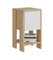 Noptieră Trendy Ema Sapphire Oak/White 54.8x30x30cm GTR005883 imaginea #3 — magazin online Desire.md