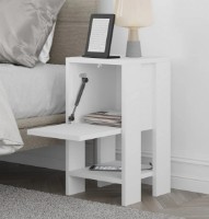 Noptieră Trendy Ema White 30x55x30cm GTR001508 imaginea #2 — magazin online Desire.md