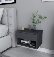 Прикроватная тумба Trendy Jamot Anthracit 44.6x31.9x29cm GTR005877 фото №2 — интернет-магазин Desire.md