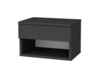 Прикроватная тумба Trendy Jamot Anthracit 44.6x31.9x29cm GTR005877 фото №3 — интернет-магазин Desire.md