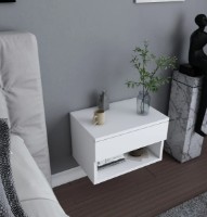 Прикроватная тумба Trendy Jamot White 44.6x31.9x29cm GTR005879 фото №2 — интернет-магазин Desire.md