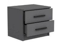 Прикроватная тумба Trendy Kale 4921 Anthracit 50x40x47cm GTR003978 фото №3 — интернет-магазин Desire.md