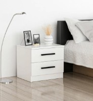 Прикроватная тумба Trendy Kale 84 White 50x40x47cm GTR003981 фото №2 — интернет-магазин Desire.md