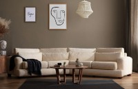 Canapea Trendy River Beige L 330x105x90cm GTR003708