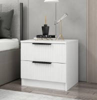 Noptieră Trendy Kale Plus 7910 White 50x40x47cm GTR003986 imaginea #2 — magazin online Desire.md