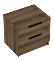 Прикроватная тумба Trendy Kale Plus 7911 Walnut 50x40x47cm GTR003987 фото №3 — интернет-магазин Desire.md