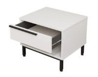 Noptieră Trendy ON14-W White/Black 53.6x50x44.5cm GTR001549 imaginea #3 — magazin online Desire.md