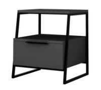 Noptieră Trendy Pal Anthracit 45x50x41cm GTR001493 imaginea #3 — magazin online Desire.md