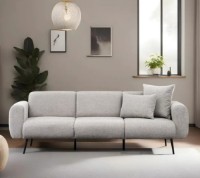 Canapea Trendy Side Part Light Grey 235x82x77cm GTR003316