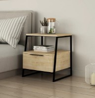 Noptieră Trendy Pal Oak/Black 50x45x40cm GTR001495 imaginea #1 — magazin online Desire.md