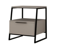 Noptieră Trendy Pal Light Mocha/Black 50x45x40cm GTR001497 imaginea #3 — magazin online Desire.md